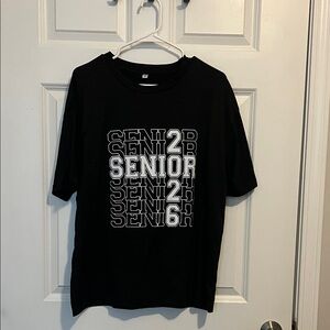 Black Senior Graphic T-Shirt